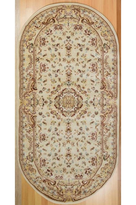 Килим Iranian Star A153A cream овал